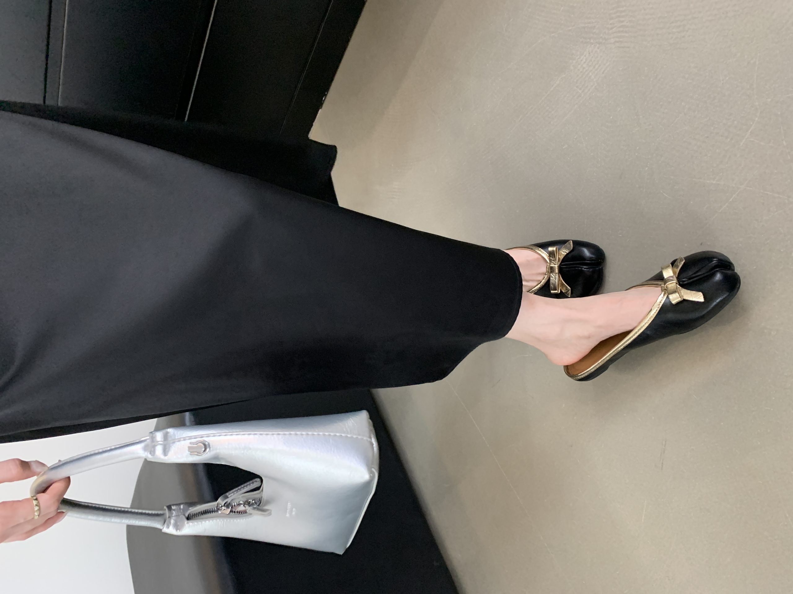 Baotou Half Slippers Women 2026 New Style Beautiful Versatile Shoes with Dress Black Flat Half Slippers Women - Image 4