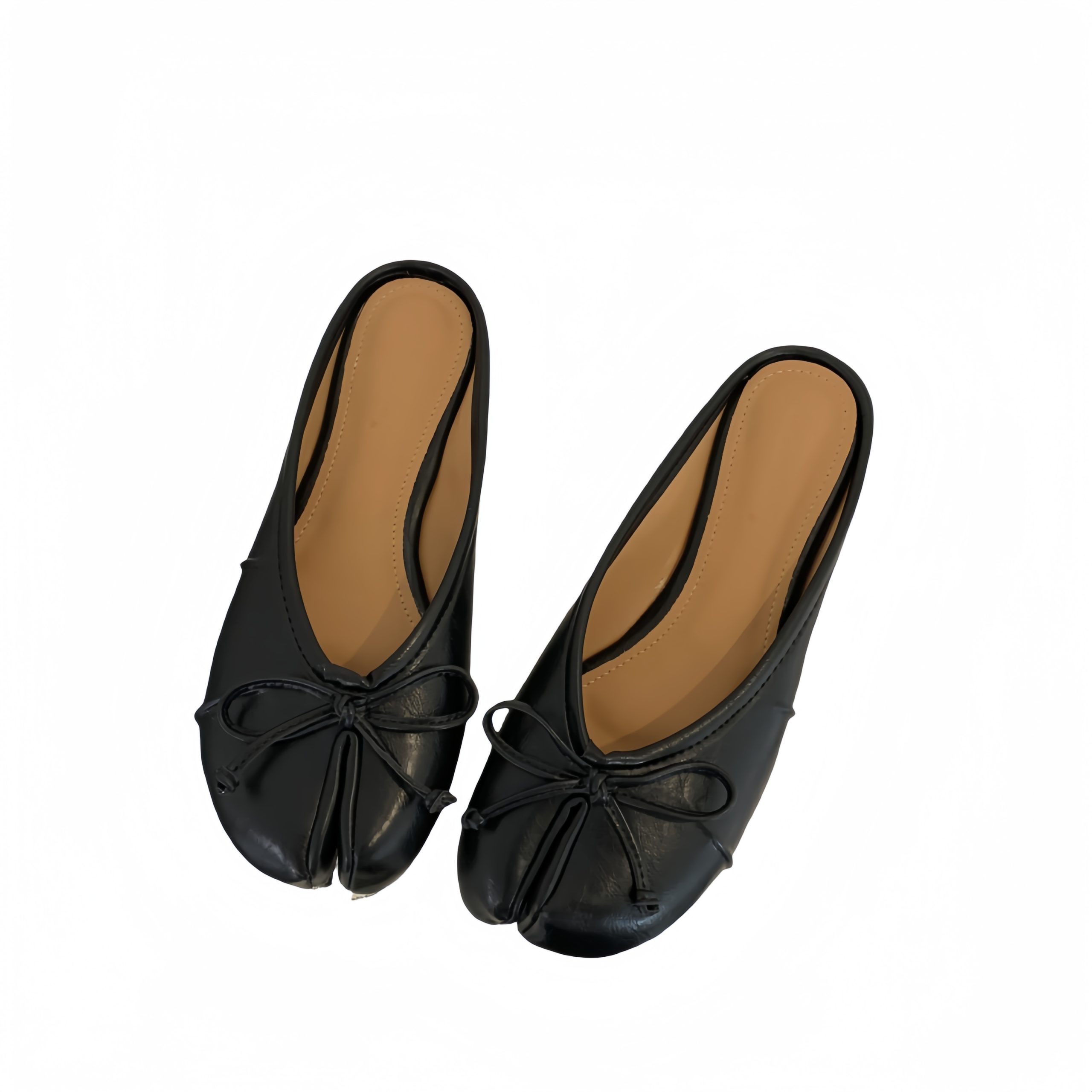 Baotou Slippers Women Summer 2026 New Fashion Trendy Split Toe Pig Hoof Shoes Niche Elegant Flat Mules - Image 5