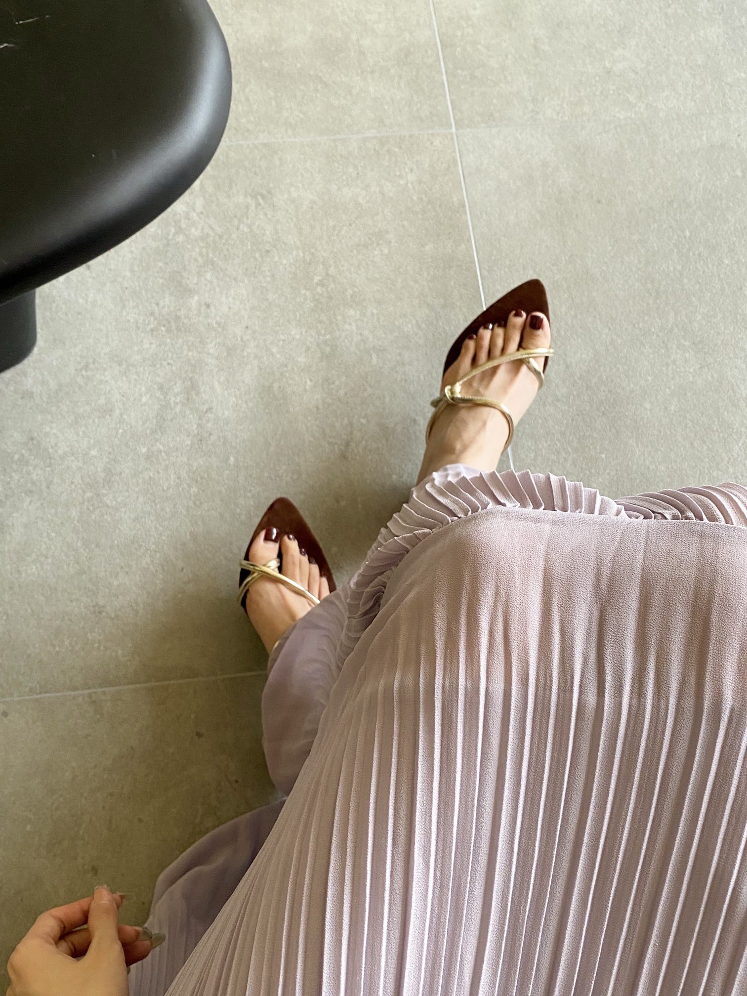Korean Style Pointed Toe Roman Strappy Wedge Sandals for Women 2025 Summer - Image 4