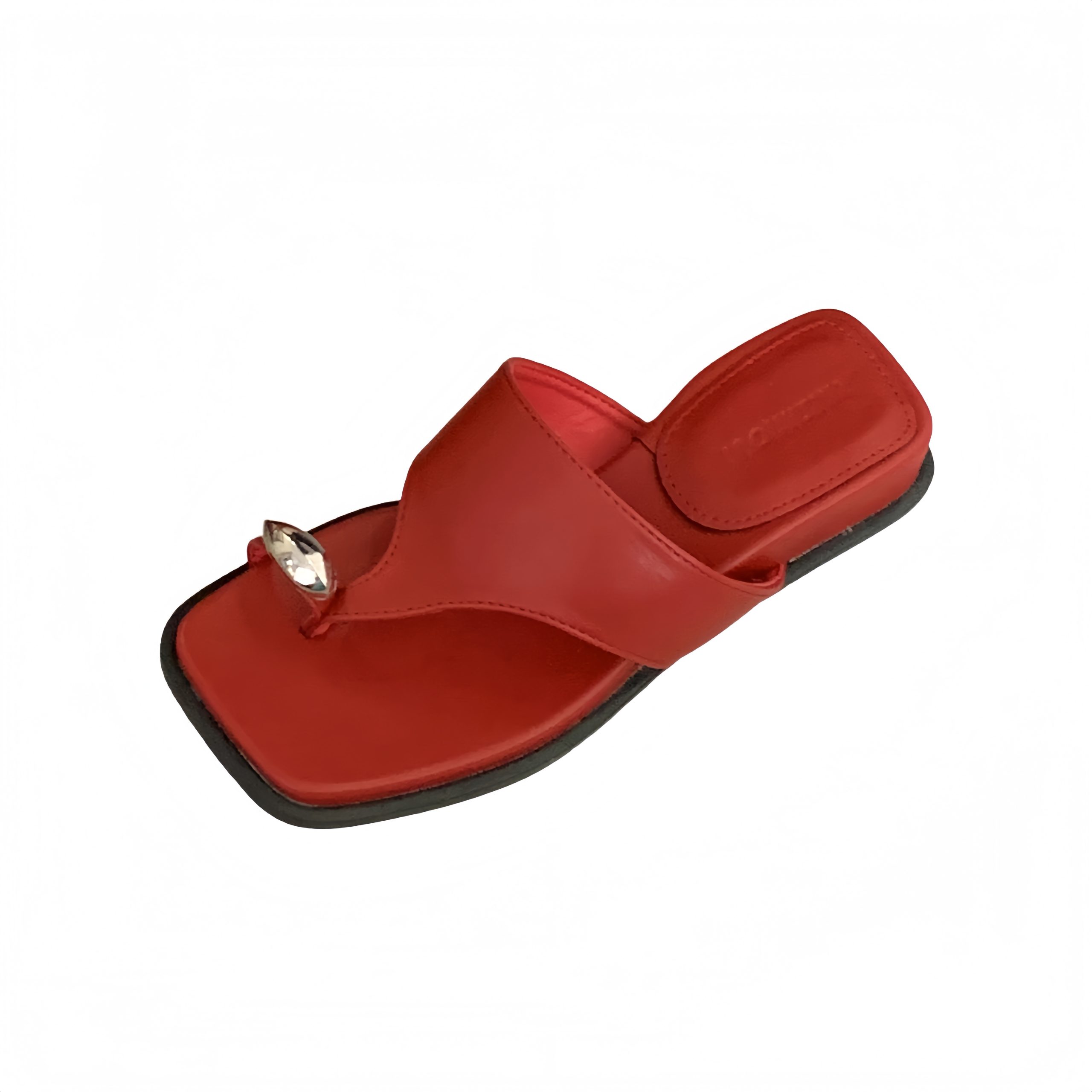 SHIZHUONI Women's Chunky Platform Wedge Toe Strap Sandals Slippers 2026 Summer Beach Flip Flops - Image 5